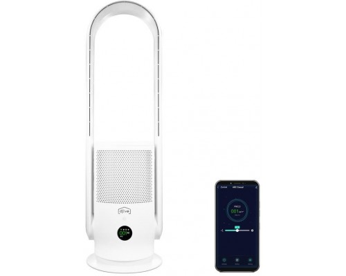 Djive Flowmate ARC Casual 2in1  balta - Ventilators un gaisa attiritajs