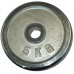 Plate Chromowany do Gryfów Ćwiczeń KUBISPORT 5 kg 25 mm