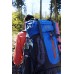 Plecak Turystyczny do Wędrówek Damski Męski Blue Pojemny KUBISPORT 60L