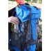 Plecak Turystyczny do Wędrówek Damski Męski Blue Pojemny KUBISPORT 60L