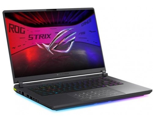 Laptop Asus Notebook|ASUS|ROG Strix|G16 (2025)|G615LW-S5075W|CPU  Core Ultra|U9-275HX|2700 MHz|16"|2560x1600|RAM 16GB|DDR5|5600 MHz|SSD 1TB|NVIDIA GeForce RTX 5080|16GB|ENG|Windows 11 Home|Eclipse Grey|2.65 kg|90NR0LG1-M002T0