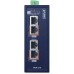PLANET IPOE-270 switch obsługa PoE Blue