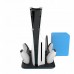 YAXO Stand chłodwith ąca i charging ICE STORM for PS5 Slim Techno Black