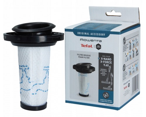 Tefal X-Force 9.60 TY20 & X-Nano TY11 - Mazgajams filters bezvadu puteklu sucejam