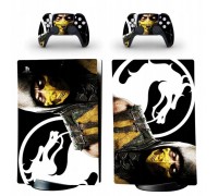 Naklejki Skórki na PlayStation 5 orawith  Pady Motyw Mortal Kombat