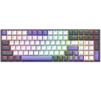 IQUNIX F97 Lavandin Wireless Gaming Keyboard, RGB - MX-Red-Switches (US)