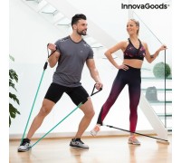 Zestaw Gum Oporowych z Akcesoriami i Przewodnikiem po Ćwiczeniach. Tribainer InnovaGoods 3 Sztuk