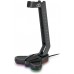 Veho Alpha Bravo GA-1 USB Universal Gaming Headset Stand with LED, Headset stand, 275 g, Black