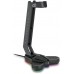 Veho Alpha Bravo GA-1 USB Universal Gaming Headset Stand with LED, Headset stand, 275 g, Black