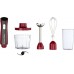 Russell Hobbs 27140-56, Portable blender, 1 L, 500 W, Black, Red, Transparent