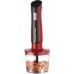 Russell Hobbs 27140-56, Portable blender, 1 L, 500 W, Black, Red, Transparent