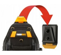 Pocket Toughbuilt ClipTech Tape Knife Pouch Black