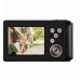 Aparat Cyfrowy Zdjęcia 64mp Filmy 4k / 30fps 18x Zoom Antishake / Xrec Q18 / Black