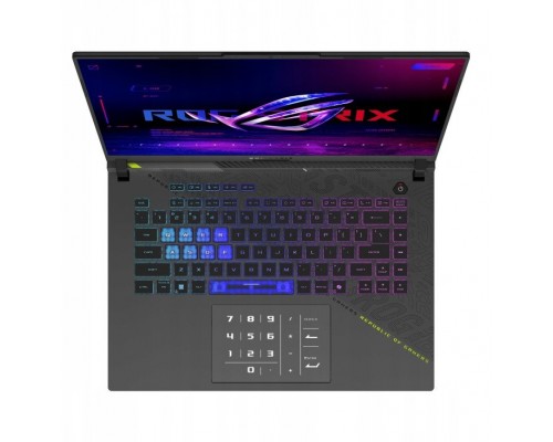 Laptop Asus ROG Strix G16 G614 Ryzen 9 9955HX3D / 16 GB / 1 TB / W11 / RTX 5070 Ti / 240 Hz (G614FR-R9161W)