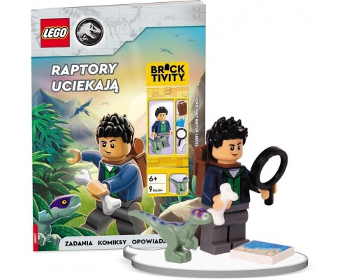 Lego Jurassic World Raptory uciekają