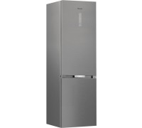 Whirlpool Refrigerator | WHK 26402 XP4E | Energy efficiency class E | Free standing | Combi | Height 203.5 cm | No Frost system | Fridge net capacity 249 L | Freezer net capacity 106 L | Display | 37 dB | Silver