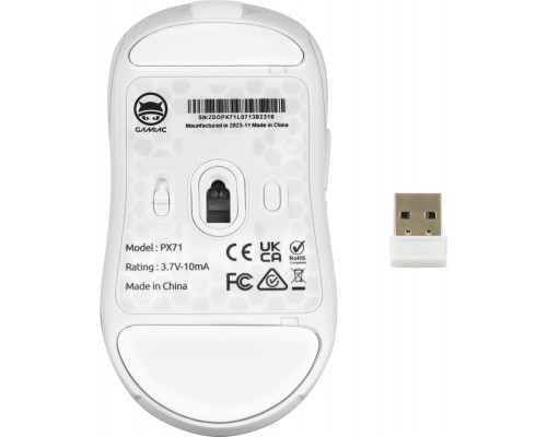 GAMIAC PX71 Gaming Mouse - white