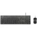 Targus Zestaw klawiatury i myszy kombinacja full size USB AZERTY czarny
