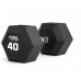 Tiguar Hantel WHEX0400 rubberized 1 x 40 kg