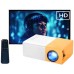 PRZENOŚNY MINI RZUTNIK PROJEKTOR LED FULL HD LAPTOPA TABLETA ZESTAW + PILOT