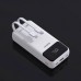 Dudao K15Pro 20000mAh 22.5W PD USB-C / USB-A / wbudowane kable Lightning, USB-C biały