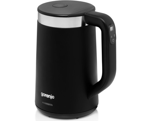 Gorenje | K17TRDW | Electric | 2200 W | 1.7 L | Plastic/Metal | 360° rotational base | Black