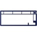 HyperX Alloy Rise 75 Top Plate Navy Blue