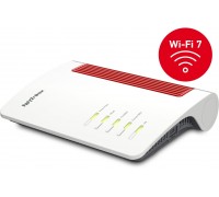 FRITZ! Box 5690 router bezprzewodowy 2.5 Gigabit Ethernet Dual-band (2.4 GHz/5 GHz) Czerwony, Biały