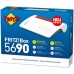 FRITZ! Box 5690 router bezprzewodowy 2.5 Gigabit Ethernet Dual-band (2.4 GHz/5 GHz) Czerwony, Biały