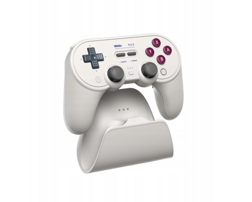 8BitDo Pro 3 balta - Bezvadu kontrolieris 6922621507123 (6922621507123)