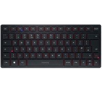 Cherry KW 9200 MINI klawiatura Uniwersalne USB + RF Wireless + Bluetooth QWERTY angielski brytyjski Czarny