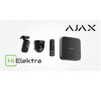 Ajax Kamera HL - kopułka (metalowa) TurretCam (5 Mp/2.8 mm) (8EU) - czarny