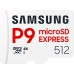 SD  Samsung SD MicroSD Card 512GB P9 Express retail