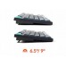 Keychron B36 (B36-K9) - US układ - Low Profile Scissor - Deep Czarny (Juoda) Membraninė Belaidę Klaviaturę