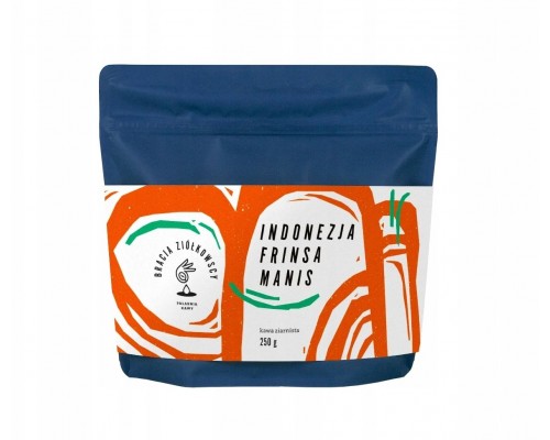 Bracia Ziółkowscy kawa ziarnista Indonezja Frinsa Manis Naturalny Filtr 250 g