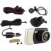 REJESTRATOR JAZDY KAMERA FULL HD PRZÓD TYŁ COFANIA WIDEOREJESTRATOR SD 32GB