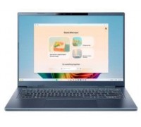 Laptop Acer Notebook Aspire Aspire 14 A A14-11M-X7K2 CPU Qualcomm Snapdragon X X1-26-100 3000 MHz 14" 1920x1200 RAM 16GB LPDDR5x SSD 512GB Qualcomm Adreno GPU Integrated ENG Card Reader microSD Windows 11 Home Blue 1.4 kg NX.JP3EL.001
