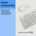 HP bezprzewodowa mysz klawiaturowa Combo, Klucz Copilot - Cashmere biały
