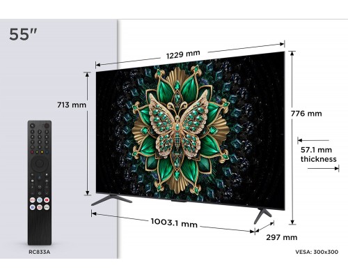 TCL 55C69K QLED 55'' 4K Ultra HD Google TV