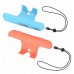 2x Handles Grip Na Joycon Joy-con Pionowy + Pasek Nintenfor Switch 2 / Nsw 2 / Jys-ns2280 / Blue - Pomarańcwith owy