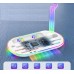 Station Ładująca Rgb + Organiwith er For Nintenfor Switch 2 Ns 2 Joy-con Pro Pad / Jys-ns2322-v1 / White