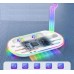 Station Ładująca Rgb + Organiwith er For Nintenfor Switch 2 Ns 2 Joy-con Pro Pad / Jys-ns2322-v1 / White