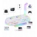 Station Ładująca Rgb + Organiwith er For Nintenfor Switch 2 Ns 2 Joy-con Pro Pad / Jys-ns2322-v1 / White
