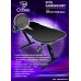 Gaming galds gamingowe Cobra CRF4576RGB Black, LED RGB, 120 cm