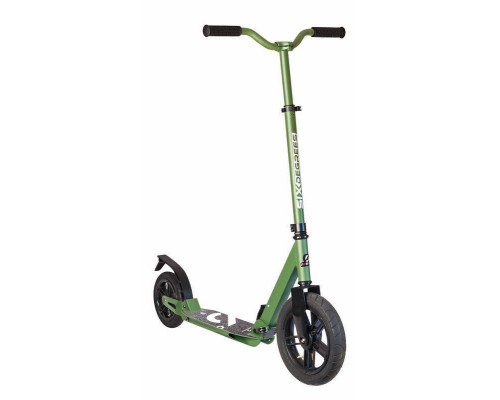 SixDegrees Six Degrees Scooter hulajnoga z amortyzacją 300 mm i 205 mm zielony AU 534