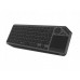 KLAWIATURA DO SMART TV NATEC TURBOT 2 US BEZPRZEWODOWA BT+2.4GHZ X-SCISSORS Z TOUCHPADEM SLIM
