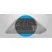 KLAWIATURA DO SMART TV NATEC TURBOT 2 US BEZPRZEWODOWA BT+2.4GHZ X-SCISSORS Z TOUCHPADEM SLIM