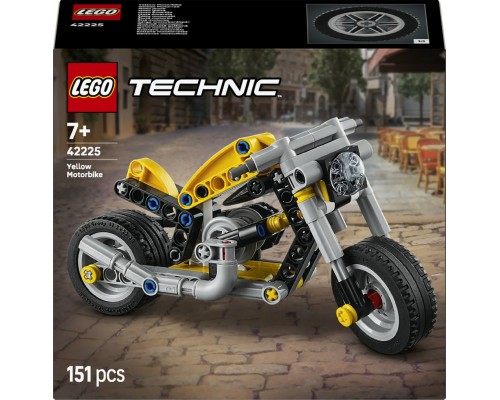 LEGO Technic Żółty motocykl (42225)
