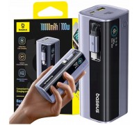Baseus LiPo PowerBank 10000mAh 100W USB-A USB-C do kabla USB-C kabel EnerGeek GR11 peleks BASEUS E0027A01 (6932172691752)