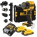 Dewalt 18v xr 2x1ah bezszczotkowa Cordless Drill wielogłowicow